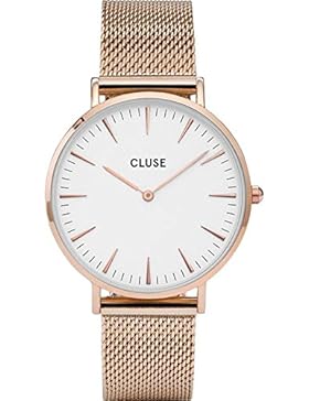 Cluse Damen Armbanduhr Analog Quarz Edelstahl CL18112