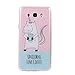 Produktbild Samsung Galaxy J5 2016 Hülle, Chreey Glitzer Handyhülle Niedlich Mode Süß Temperament Muster Weiche TPU Silikonhülle Skin Case Ultra Dünn Kratzfest Hülle Backcover [Einhorn-Unicorns love coffee]