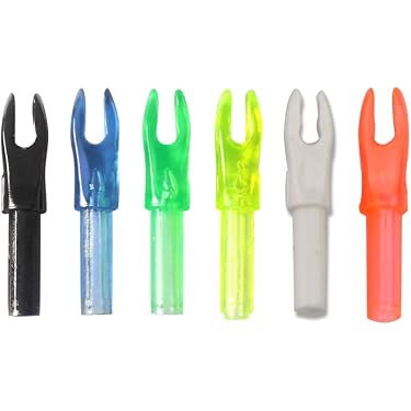 12 Pièces Nock Wrap Pour Flèches De Tir à L'arc - Protège-encoches En Plastique - Neuf