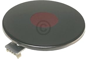 LUKRA EGO 1222463018 Plaque de cuisson, diamètre : 220 mm, 2 600 W, bord : 8 mm