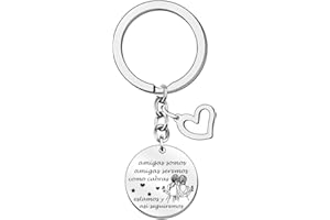 FGHJK Llaveros Amiga Regalo de Amiga Regalo Amiga Cumpleaños Navidad Regalo de Graduación Regalos para Amigas Regalos Originales para Amigas Llaveros Mejor Amiga