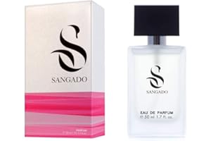 SANGADO Decent Lady, Perfume for Women, 8-10 hours long-Lasting, Luxury smelling,Oriental Floral, Fine French Essences, Extra-Concentrated (Parfum), Elegant, Sophisticated, Joyful, 50 ml