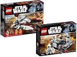 LEGO Star Wars 75182 - Republic Fighter Tank + LEGO Star Wars 75166 - Battle Pack - First Order Transport Speeder - jg