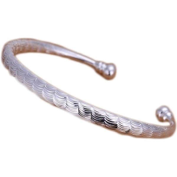 Bracelet Câble Torsadé COOLSTEELANDBEYOND - Acier Inoxydable, Réglable 17-20cm