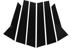 PENRUX Garniture de Poteaux de Pilier B pour Macan 95B 2014-2023, évite les Rayures et Couvre les Rayures Existantes, étanche, Conception sans Couture avec Film de Protection