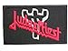 Produktbild JUDAS PRIEST Logo Iron On Sew On Embroidered Aufnäher Bügelbild Patch 3.4"/8.6cm