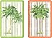 Produktbild Caspari Palmen Spielkarten, Holz, Mehrfarbig, 13 x 9,5 x 0,1 cm