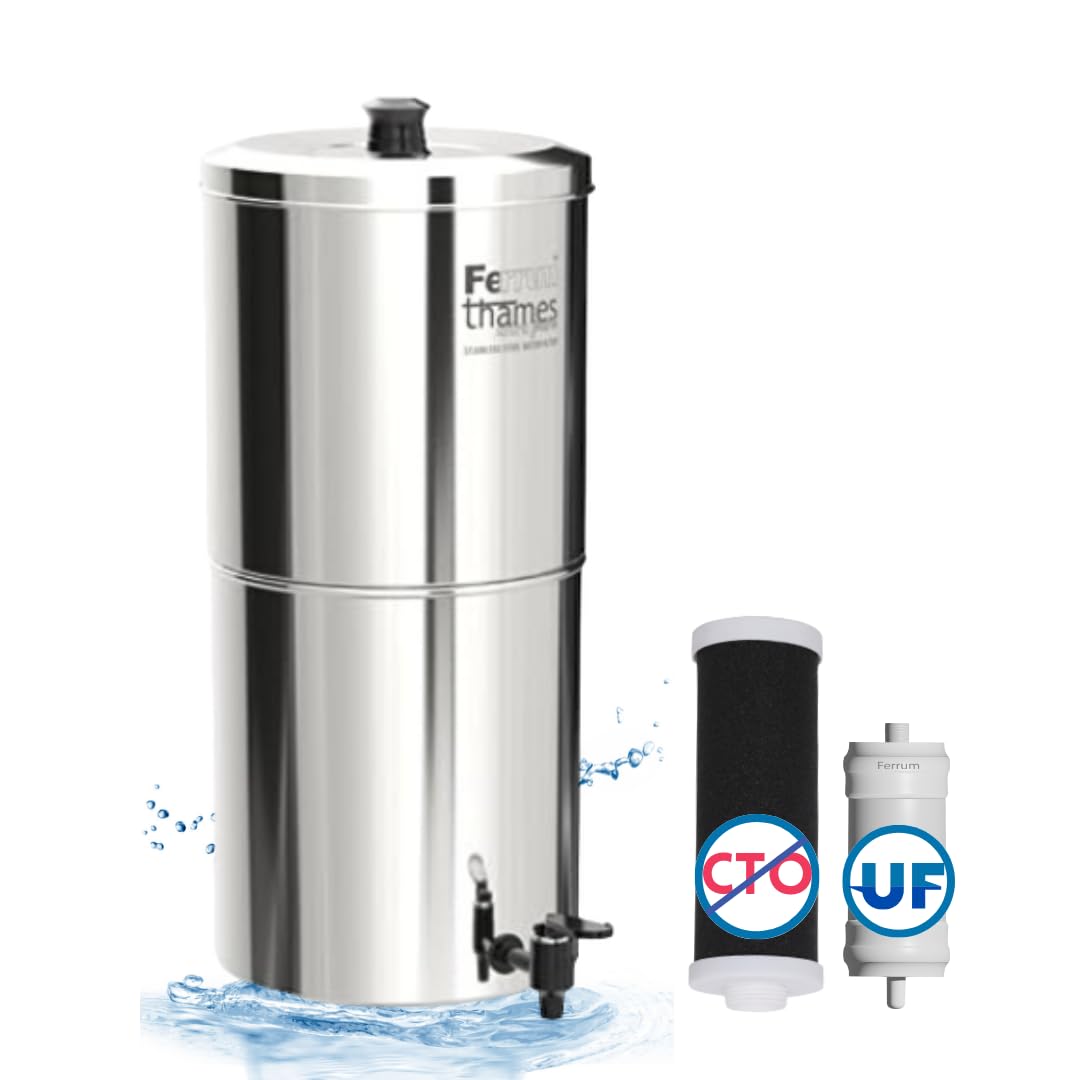 Ferrum Ultra Pure Water Purifier: The Ultimate Gravity-Based Non Electric Filter
