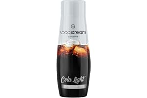 SodaStream Concentré Cola Light pour Machine à Eau Pétillante et Soda | Préparez jusqu'à 9 Litres de Cola en Quelques Secondes, 440ml
