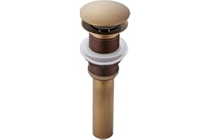 WEARE HOME Weare inicio Retro simplemente Design todos latón Deko pop-up válvula Ablaufgarnitur Push Open tecnología lavabos final