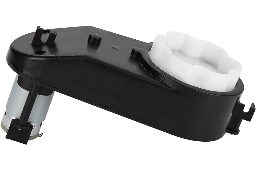 DollaTek Gearbox with 12V Motor, RS390 Universal Electric Motor Gearbox 16000RPM