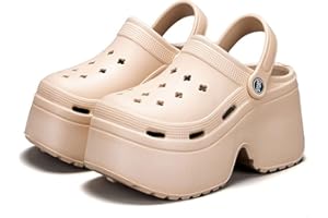 Hezeisoar Zoccoli e Sabot Donna Antiscivolo Scarpe da Giardino Sandali da Spiaggia Estate Pantofole da All'aperto con Suola Spessa