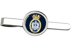 GIFTSHOP UK Royal Fleet Auxiliary Crest, Royal Navy Tie Clip