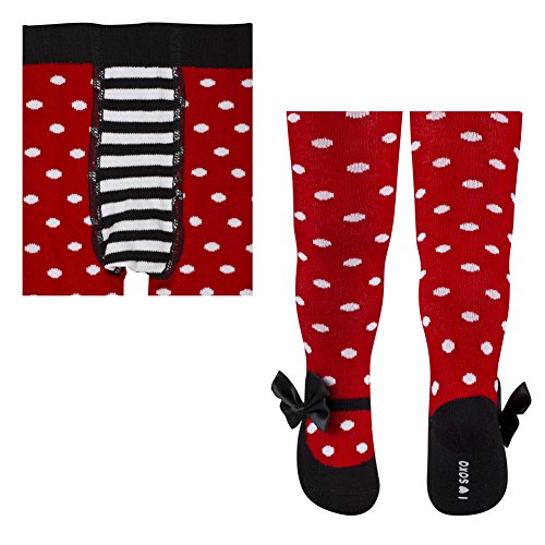 SOXO Infant tights with pretty patterns - Size : UK Adult 13 / 13