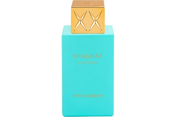 Swiss Arabian Shaghaf Oud Tonka Eau de Parfum Unisex 75ML - Un mélange captivant d'amande, de tonka et de vanille chaude - Une symphonie d'élégance et d'attrait