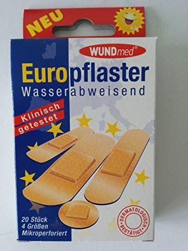 3x 20 (60) Assorted Plasters - Water Resistant - Wundmed- Small/ Medium - Kids/ Adults