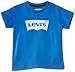Levi's Baby Boys 0-24m N91007A Logo T-Shirt, Blue (Ink), 6-12 Months (Manufacturer Size:6 Months)