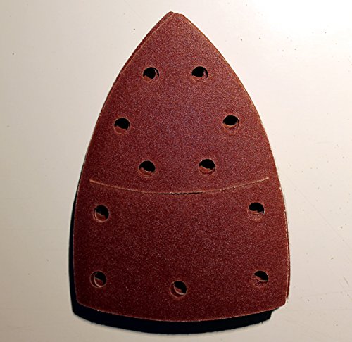 60 Blatt Klett Prio Schleifpapier 105x152mm + 1 Blatt Gratis 11-Loch Körnung gemischt je 10 Blatt K40/K60/K80/K120/K180/K240 - 4