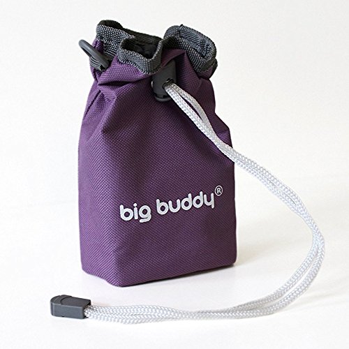 Bolso de bocados bolso de pienso bolso de,golosinas entrenamiento de perro (malva)