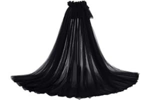 GRACEART Jupe Longue de Mariée en Tulle pour Femme avec Nœud pour Mariage