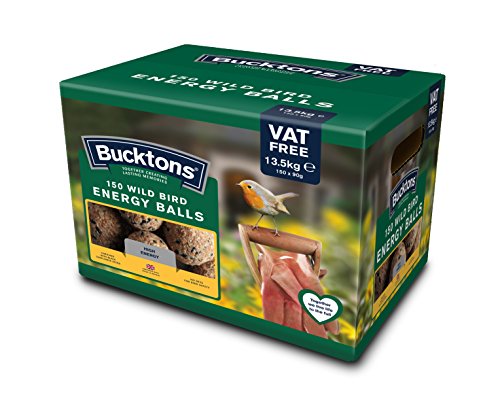 Preisvergleich Produktbild Bucktons Wilde Vögel Energie Kugeln 150 Pack 13,5 Kg