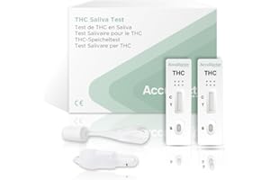 ACCUDOCTOR CHECK TEST 2 Test THC Salive Accudoctor 15 ng/ml Test rapide