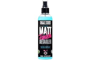Muc-Off Nettoyant pour Moto de Qualité Supérieure - Produit Protecteur Moto - Nettoyant pour Vélo - Pour Peintures Mates et Satinées - 250 ml, Black