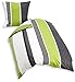 Produktbild Castell 0060645 Bettwäsche-Set, Baumwoll-Satin, 80x80 cm + 135x200 cm, grün