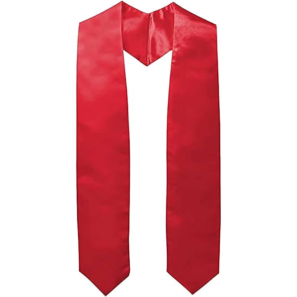 Fascia Per Laurea - Stola In Raso Per Cerimonia, Leggera E Comoda, Colore Facoltà, Made In Italy - Foto 4