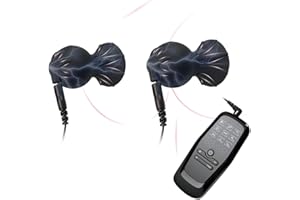 SNOWSEXY Electroestimulación Pezón Succionadores 90 Intensidades y 9 modos Sexuales Silicona Estimulador de Pezones y Clítoris para Mujeres SM Estimulación de Senos Ventosas de Pezones Masajeador, A