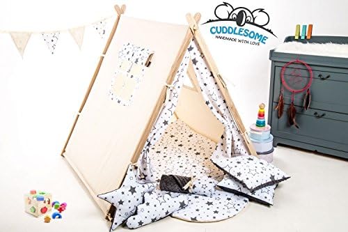 Children teepee tent, indoor playhouse, perfect birthday gift tipi tent, teepee, kids tipi, kids tent, kids teepee, play matt, kids room decoration