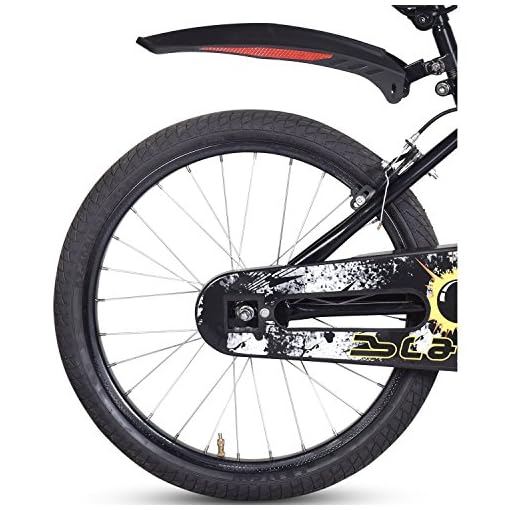 Hero Blast 20T Kids Cycle with mudgaurds | Black | Easy Self assembly | Cycle for age 7 to 10 years boys and girls 12 Inches, Rigid - Image 5