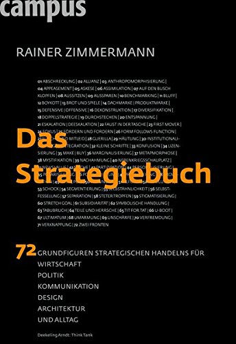 Das Strategiebuch: 72 Grundfiguren strategischen Handelns für Wirtschaft, Politik, Kommunikation, Design, Architektur und Alltag