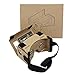 Price comparison product image Google Cardboard,Virtual Real Store 3D VR Headset Virtual Reality Glasses Box with Big Clear 3D Optical Lens and Comfortable Head Strap Nose Pad for All 3-5.5 Inch Smartphones