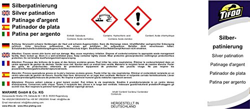 Silber-Patinierung (20 ml) – Alternative zu Schwefel-Leber, Pariser-Oxyd - 6