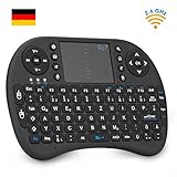 toshiba smart tv tastatur app 【Plug and Play innerhalb von 10M】Der USB-Empfänger ist ein Standard-HID-Gerät. Sobald es angeschlossen ist, empfängt es das Signal und die Daten vom Sender, Reichweite der Funkfernbedienung von bis zu 10 Metern， der mehr Geräte kompatibel ist, und speziell ein deutsches Tastaturlayout für den deutschen Markt entworfen. Es funktioniert gut mit Smart TV, TVBox, XBOX, PC unter Windows 10/8/ 2000 / XP / Vista / CE / 7, IOS, Linux OS etc.