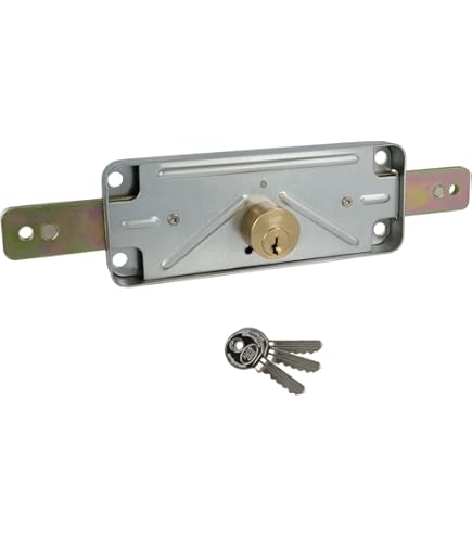 Serrure pour volets roulants 2 points de verrouillage, ouverture droite 1.8271 Viro