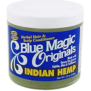 Blue Magic Indian Hemp Conditioner, 12 Ounce