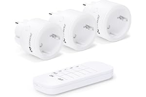 conecto SA-CC50783 zestaw gniazd radiowych: 3 x gniazdo radiowe i 1 x pilot do zastosowania wewnątrz, 2300 W, 230 V, białe, 3 szt