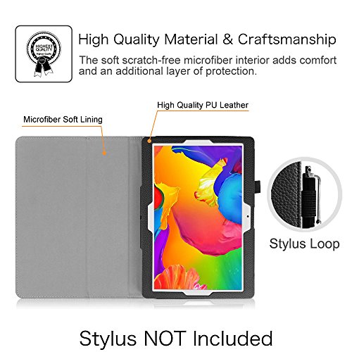 Fintie Folio Kunstleder Hülle Tasche Schutzhülle für 10.1 Zoll Tablet PC Inklusive. XIDO Z120 / X111 / X110 10.1″ Tablet PC, YUNTAB Tablet 10.1 Zoll Tablet PC K107 / K17, BEISTA Tablet PC 10 Zoll, Artizlee 10.1″ Tablet PC ATL-21plus, ACEPAD A101 / A121 - 4