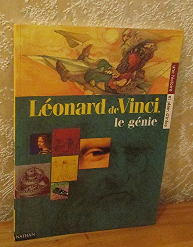 couverture de : L&eacute;onard de Vinci le g&eacute;nie