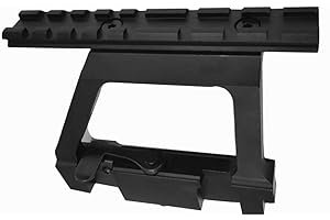 FIRECLUB Scope Mount Tactical Heavy Duty Scope Mount Base Saiga HOT Heavy Duty Mount Side Rail Base for 20mm Rail Scope Sight