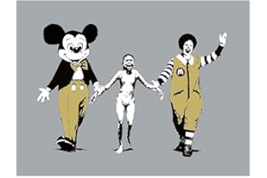 Wee Blue Coo Banksy Napalm Graffiti Street Art Wall Art Print Mur Décor 30 x 41 cm