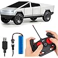 SUPER TOY 1:14 Scale Cyber Truck Remote Control Car High Speed Racing Cybertruck RC Car All-Terrain 2.4GHz with Rechargeable Battery for Boys 5 7 Years Birthday Gift
