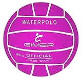  GIMER 7/634 Balón de waterpolo, color morado