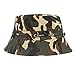 Produktbild Trada Fischerhut, Damen & Herren Sonnenhut Einstellbare Cap Camouflage Hüte nepalesische Kappe Army Mens Fischer Sommerhut Stoffhut Hut Schlapphut Fischermütze Freizeithut (Khaki)