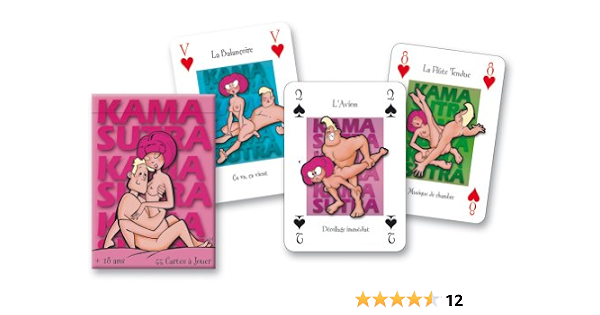 Jeu De Cartes Kamasutra Jeu De 54 Cartes A Jouer Amazon Fr Jeux Et Jouets