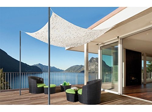 IntermasShade Net, White/Grey 3 x 4 Metres