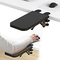 HONJIE Computer Arm Rest for Desk, Suitable for Office desks, Sturdy Mouse arm Support, Computer Desk Extender, Suitable for 