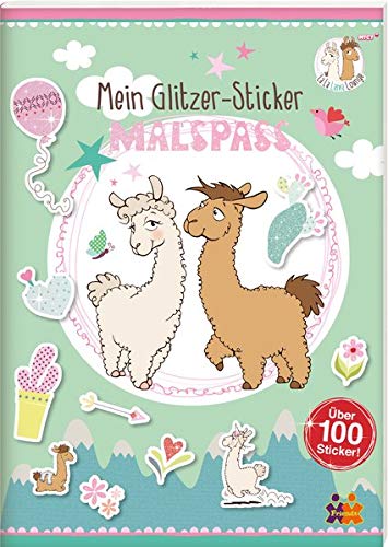 Preisvergleich Produktbild Lama. Mein Glitzer-Sticker-Malspaß: LaLa Lama Lounge
